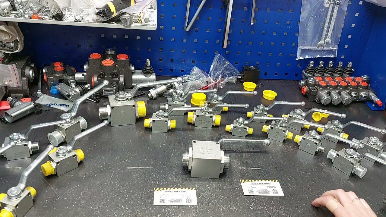 Гидравлические краны высокого давления с метрической наружной резьбой смотреть онлайн