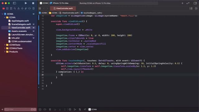 74. UIView -Animation | SWIFT Tutorial | Learn SWIFT For Beginners | CodeWithHubbleApps | смотреть онлайн
