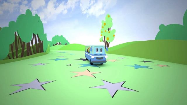 Изучаем цвета! Развивающие мультфильмы для детей. Учим цвета с шариками и веселым автобусом. ТоТо. смотреть онлайн