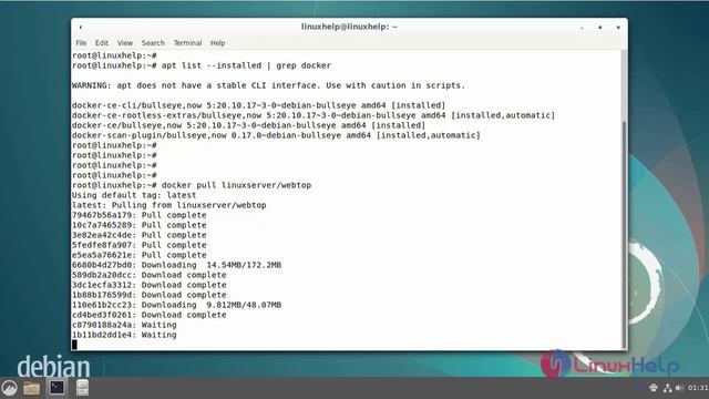 How to launch Webtop GUI by using Docker image on Debian 11.3 смотреть онлайн