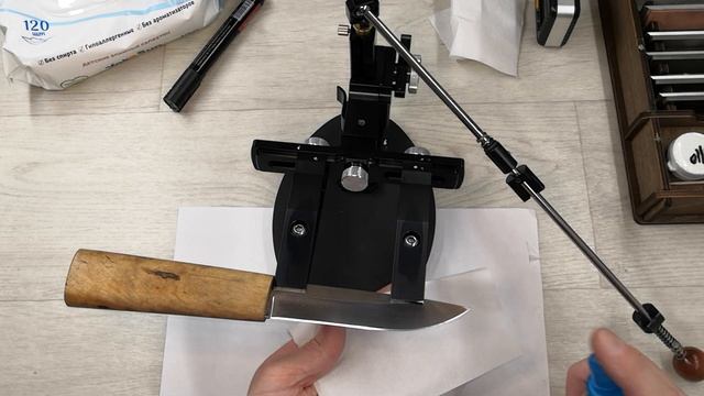 Заточка ножа из стали Х12мф Под названием Просто нож 1 смотреть онлайн