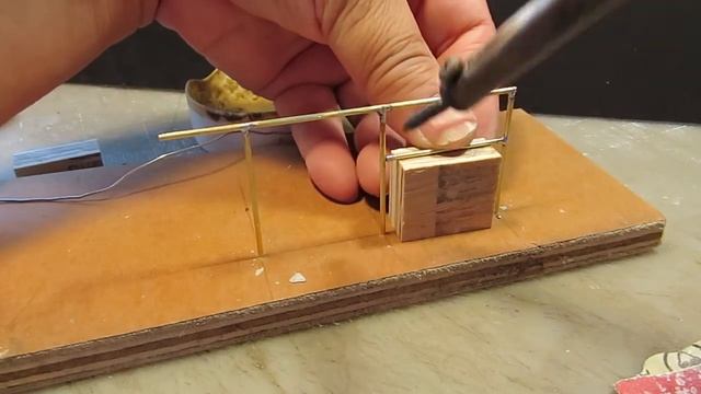 Model Boat - Soldering Railings, Quick Tutorial смотреть онлайн