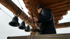 Виктор Котельников колокольный звон в храме прп.Саввы Освященного в Люблино