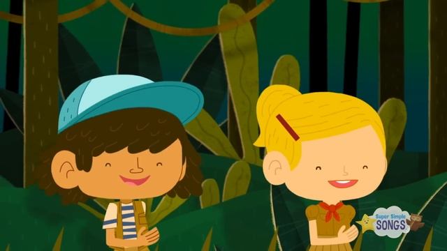 Shape Songs + More | Nursery Rhymes | Super Simple Songs смотреть онлайн