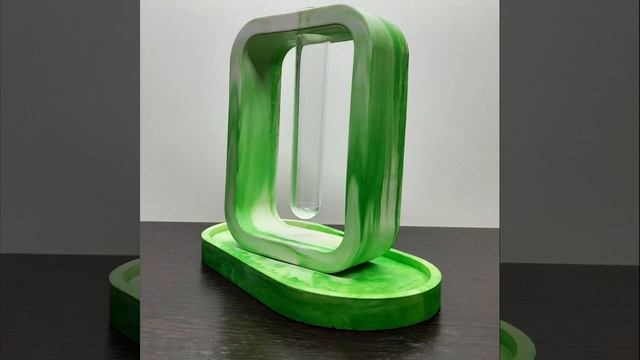 Kinsern Декоративная ваза для интерьера из гипса с колбой. смотреть онлайн