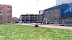 Драка фанатов Зенита против фанатов Спартака