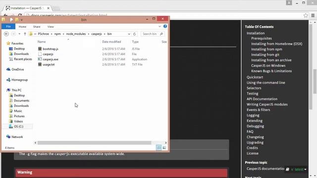 How to Install CasperJS - 5/6 смотреть онлайн