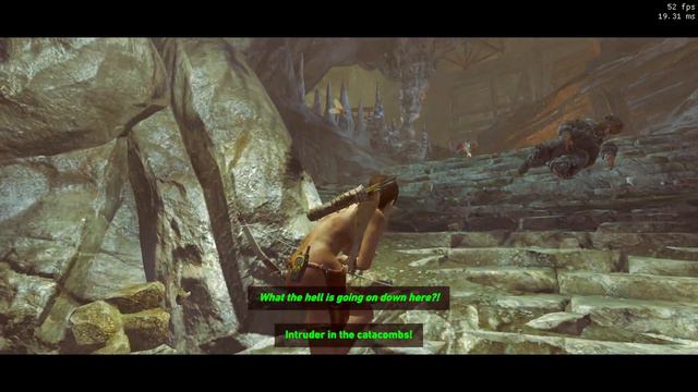 Tomb Raider 2013 - Full Movie With Barefeet Mods PART 12