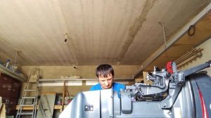 Съем редуктора с ямаха 30 под водомет