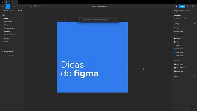 Como criar um post no figma atualizado смотреть онлайн