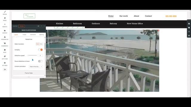 How to Use the Image Slider - Duda Website Builder смотреть онлайн
