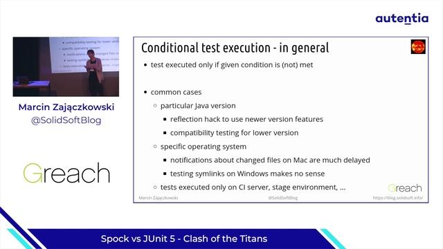 Spock vs JUnit 5 - Clash of the Titans - Marcin Zajączkowski смотреть онлайн
