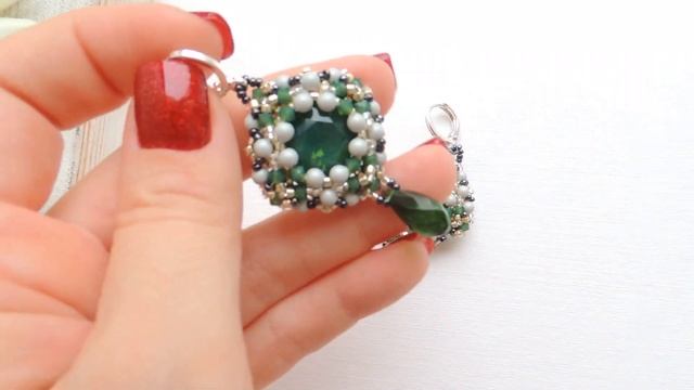 Серьги с кристаллами Swarovski "Ландыши" смотреть онлайн