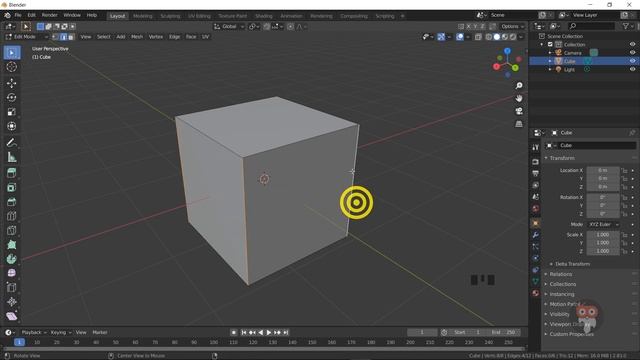 Ctrl B VS Shift Ctrl B || Blender 3D tutorial for beginners смотреть онлайн