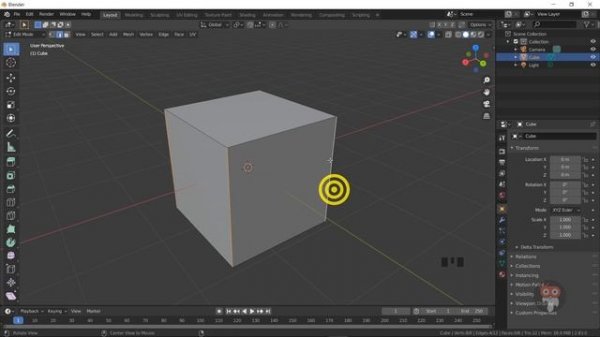 Ctrl B VS Shift Ctrl B || Blender 3D tutorial for beginners