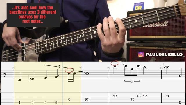 Queen - My Melancholy Blues / Bass Cover / Playalong With TAB