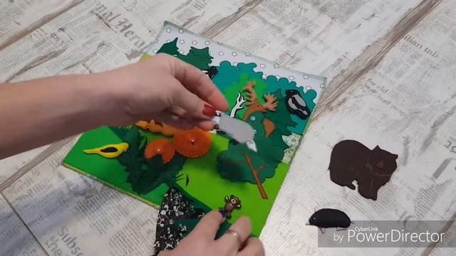 #QuietBook #развивающиекнижки. Большая энциклопедия животных.. смотреть онлайн