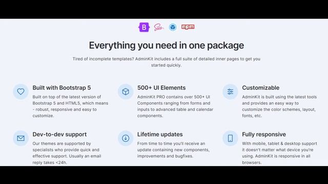 AdminKit-Free & Premium Bootstrap 5 Admin Template смотреть онлайн