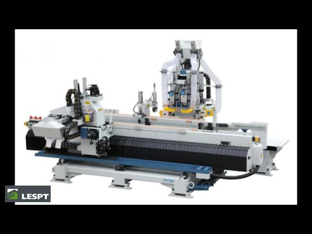 Сверлильно-пазовальный центр с ЧПУ для дверей