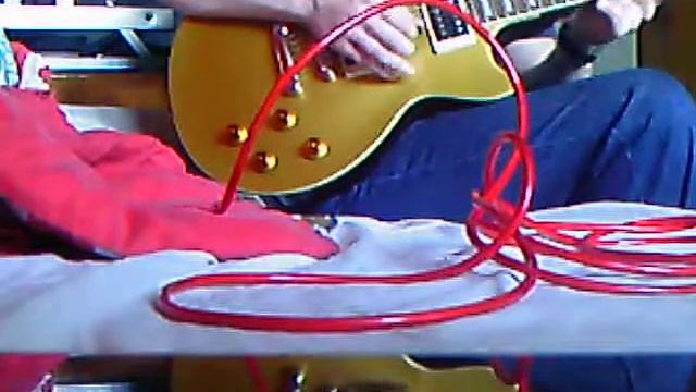 Gibson Epiphone LES PAUL GOLD TOP CLASSIC DEMONSTRATION THROUGH ORANGE AMP смотреть онлайн