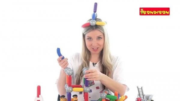 Магнитные конструкторы BONDIBON SmartMax