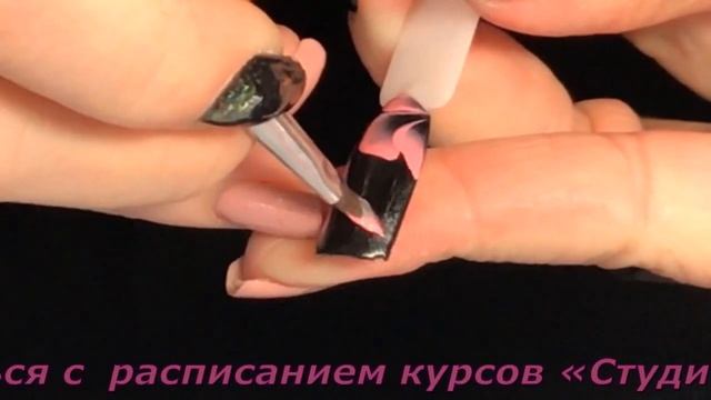 Цветочный дизайн с курса Китайской росписи гель красками! Пошаговый видео урок китайской росписи! смотреть онлайн