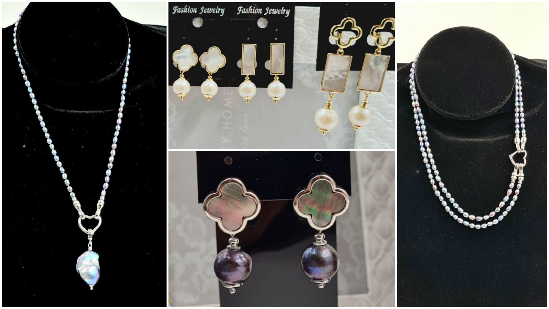 Украшения с темным жемчугом и коллекция серег Жемчуг и перламутр. Как рождаются идеи для украшений? смотреть онлайн