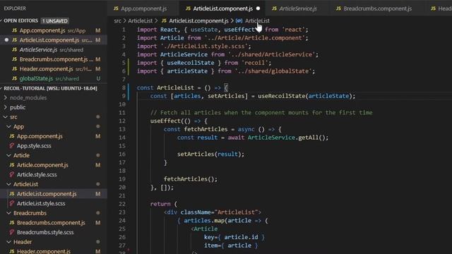 React Recoil / Recoil js - All you need to know | React tutorial смотреть онлайн