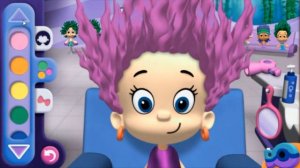 Гуппи и пузырики день в парикмахерской guppies and bubbles day in the Barber shop