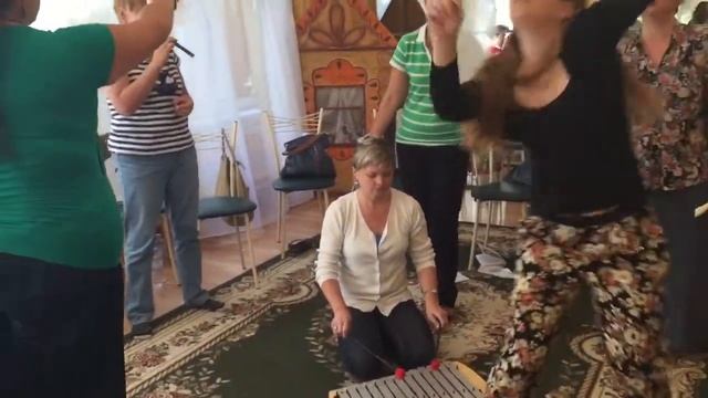 "Лицо Зимы". Орф- курс в санкт- Петербурге. Ведущая Моника Пуллеритс. Эстония. смотреть онлайн