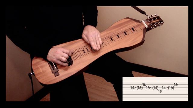 The Joker (1st solo) peavine slide guitar with tab смотреть онлайн