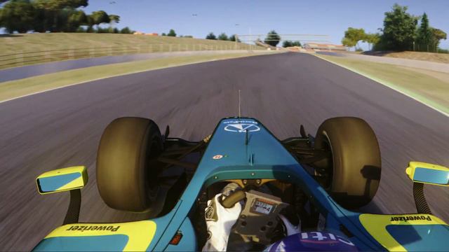 Fernando Alonso testing a GP2 car in Barcelona | VRC Formula Beta 2008 | Assetto Corsa смотреть онлайн