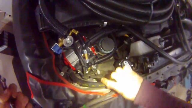 Lexus Lx 570 (toyota Land Cruiser 200) ГБО  монтаж шланга LPG 16 ММ на фільтр ALEX 360 1612