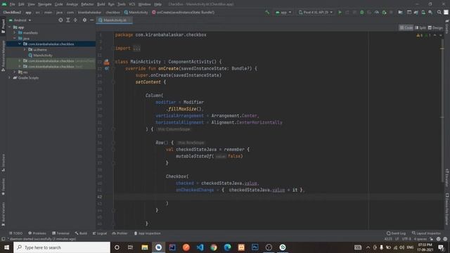 CheckBox With Jetpack Compose in Android Studio | Kotlin | Jetpack Compose | Android Tutorials смотреть онлайн
