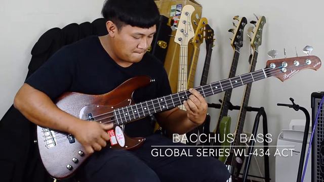 Bacchus Bass Global Series WL-434 ACT/BR