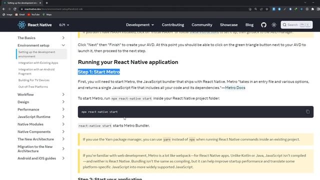 React Native Cli Tutorial For Beginners | Build First App | Environment setup on windows смотреть онлайн