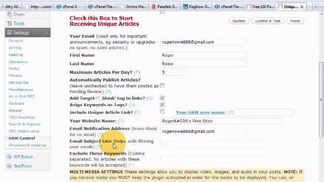 Unique Article Wizard Plugin Tutorial.wmv смотреть онлайн