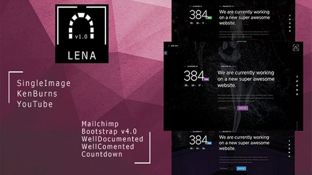 Lena - Coming Soon Template | Themeforest Website Templates and Themes смотреть онлайн