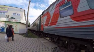 2м62у-0239 с поездом Южно-Сахалинск - Ноглики