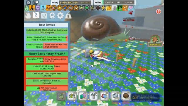 Убил улитку?| Roblox | Bee Swarm Simulator. смотреть онлайн
