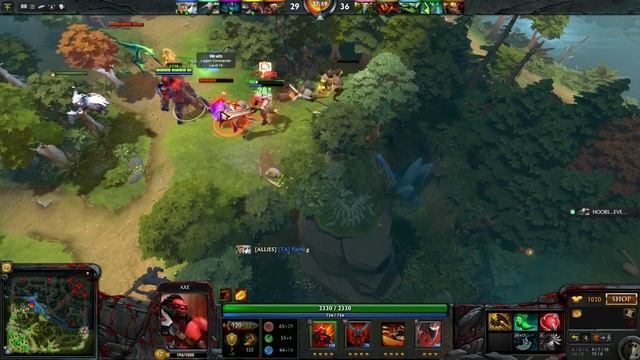 Let's play Dota 2 7#:Axe attacker master of culling blade (single draft) смотреть онлайн