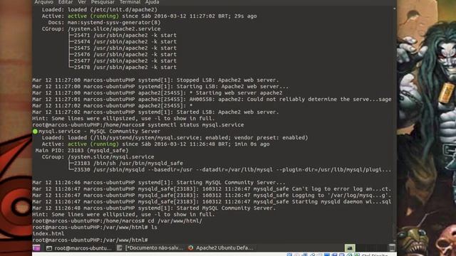 Ubuntu PHP parte2 - Instalação Lamp e NodeJS смотреть онлайн