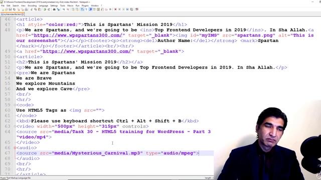 Task 31 : HTML5 Training for WordPress - Part 4 - WP Spartans 300 смотреть онлайн