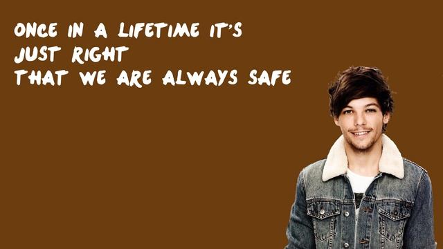 Once in a Lifetime - One Direction (Lyrics) смотреть онлайн