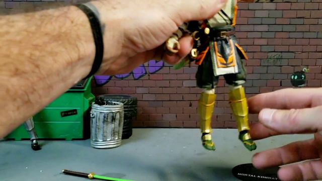 mcfarlane mortal kombat gamestop exclusive scorpion action figure toy review смотреть онлайн