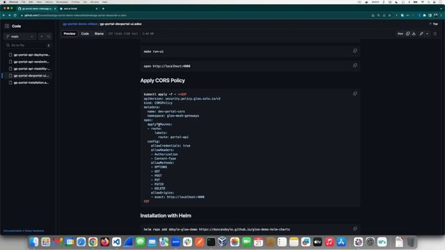 Running the Gloo Platform Portal DevPortal UI locally and in Kubernetes смотреть онлайн