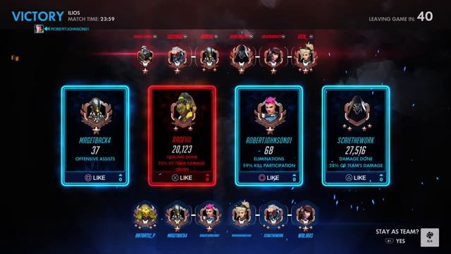 Overwatch: PotG dump 39 Orisa sends people to the shadow realm смотреть онлайн