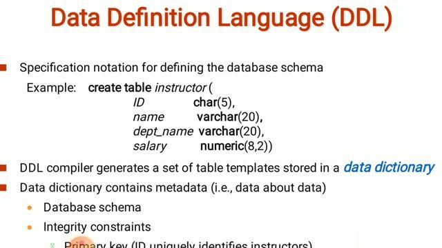 Lecture 3 | DBMS | Unit 1 Introduction | Data Models, DDL & DML, XML and Database design смотреть онлайн