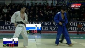 Маҳмадризо ҚУВВАТОВ vs Шаҳбоз САИДАБРОРОВ, Финал, -60 kg, Чемпионати Тоҷикистон оид ба Ҷудо