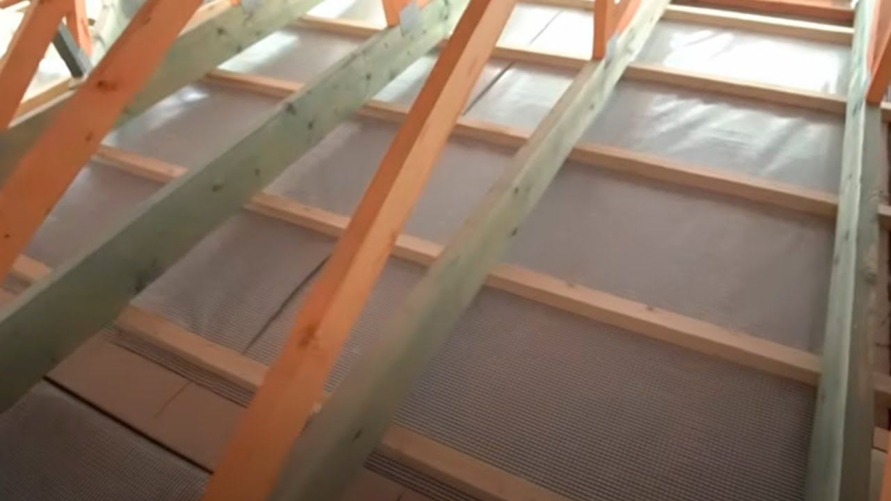 ЗАВЕРШАЕМ ТЕПЛОВОЙ КОНТУР ДОМА. УТЕПЛЯЕМ ПЕРЕКРЫТИЕ ЧЕРДАКА смотреть онлайн